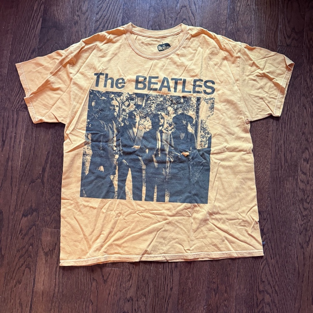 The Beatles Yellow Graphic Tee/ Size 1X